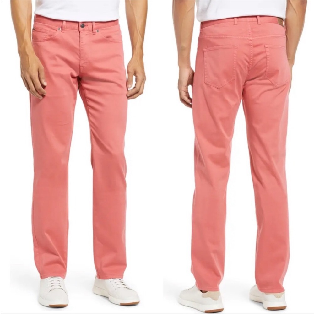 Men's Ultimate Stretch Sateen Five-Pocket Pants
PETER MILLAR. Coral color